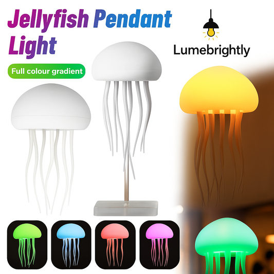 Jellyfish Lamp – LED Mood Light Aquarium Lamp for Relaxation & Home Decor